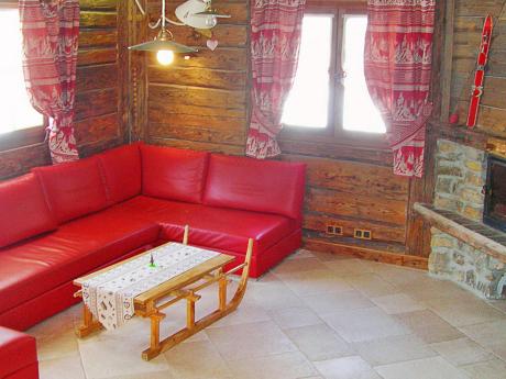 Chalet Châtel CAN01 - Wohnraum