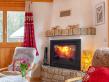 Chalet Charmille - cheminée