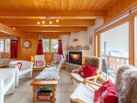 Chalet Charmille - Wohnraum