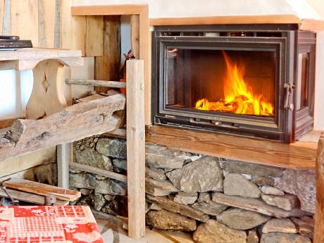 Chalet Pierra Menta - Kamin
