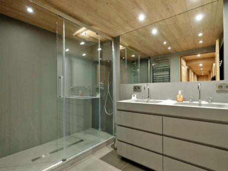 Chalet de Vallandry Nowen - Badezimmer