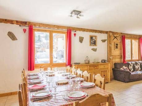 Chalet du Berger - Essbereich