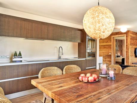 Casa Alta Badia CMU01 - Küche und Essbereich