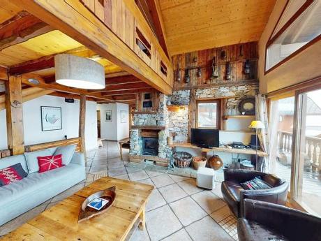 Chalet de Bellecôte Marie-Galante - Wohnraum