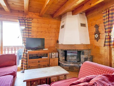 Chalet Hameau des Marmottes P14  - Wohnraum