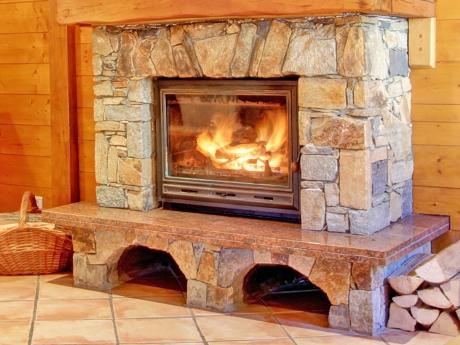 Chalet Esprit des Trois Vallees - Kamin