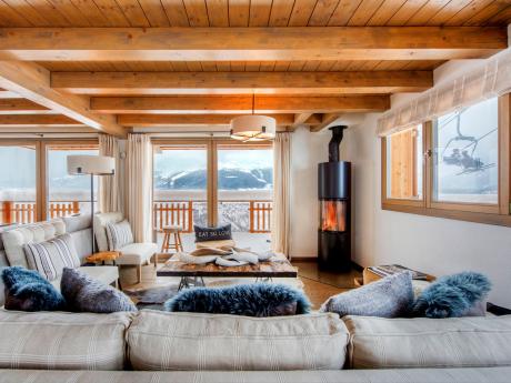 Chalet Descente des Masses - Wohnraum