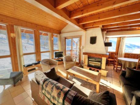 Chalet de Bellecôte Le Morey - Wohnraum