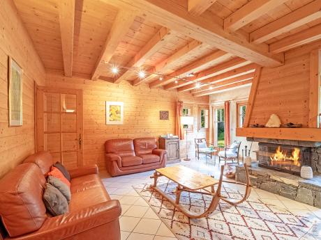 Chalet Perseverance - Wohnraum