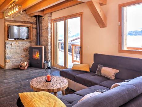 Chalet Paradise Star - Wohnraum