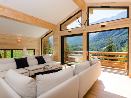 Chalet Olympe - Wohnraum
