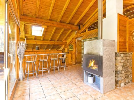 Chalet Ulysse - Kamin