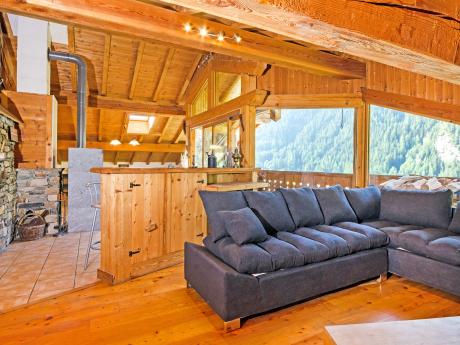 Chalet Ulysse - Wohnraum