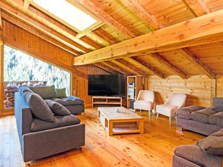 Chalet Ulysse - Wohnraum