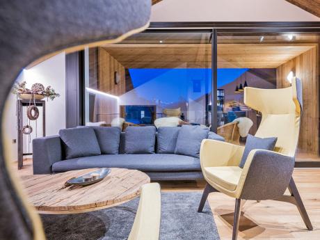 Mountain Chalet Vinschgau  - Wohnraum