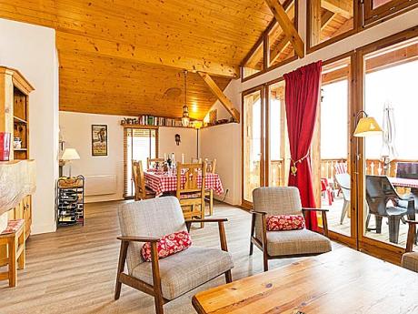 Chalet de Vallandry Gland d'Or - Wohnraum