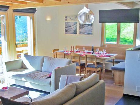 Chalet Bellavista - Wohnraum