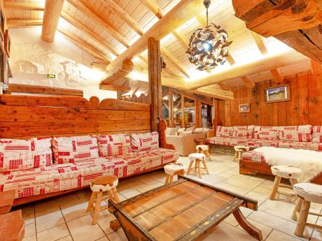 Chalet Père Marie - Wohnraum