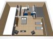 Ski Chalet Les Gets - floor plan - level 3