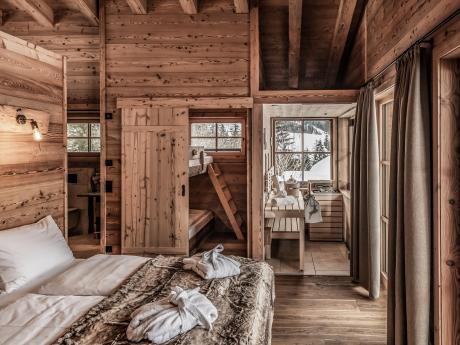 Lech-Chalet Romantik - Wohnraum