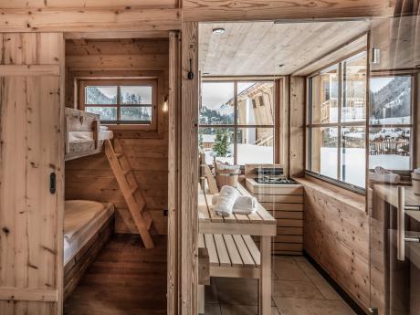  Lech-Chalet Herz  - Wohnraum