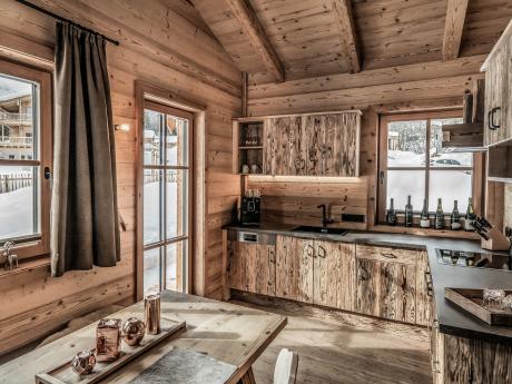 Lech-Chalet Jagd - Küche