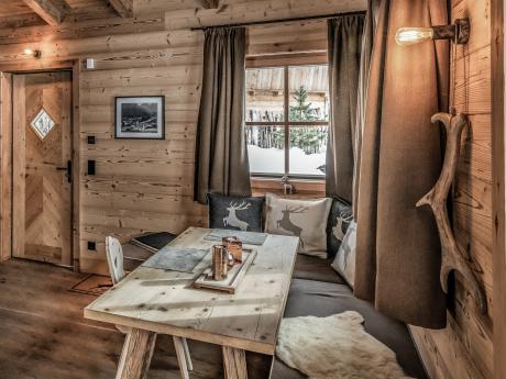 Lech-Chalet Jagd - Essbereich