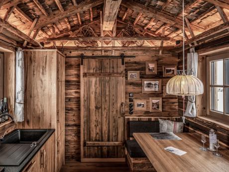 Lech-Chalet Liebe - Wohnraum