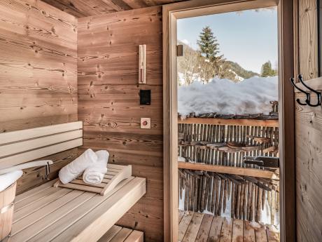 Lech-Chalet Liebe - Sauna