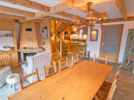 Chalet Saint Pères - Essbereich