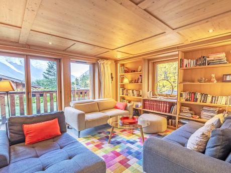 Chalet Sixtine - Wohnraum