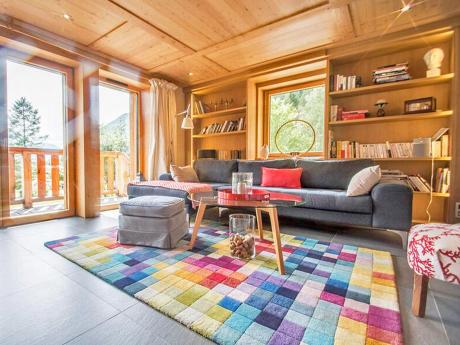 Chalet Sixtine - Wohnraum