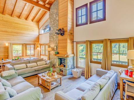 Chalet Aspen - Wohnraum