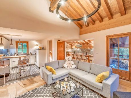 Chalet Breckenridge Sud - Wohnraum