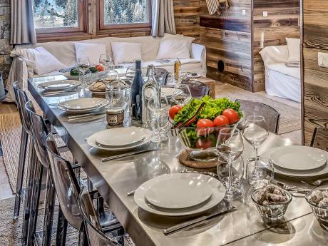 Chalet Paradis Blanc - Essbereich