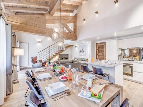 Chalet Eagle Lodge - Essbereich