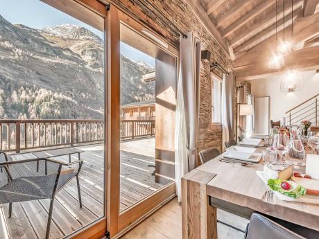 Chalet Eagle Lodge - Essbereich