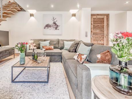 Chalet Eagle Lodge - Wohnraum