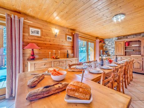 Chalet Gypaète 1 - Essbereich