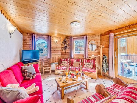 Chalet Gypaète 1 - Wohnraum