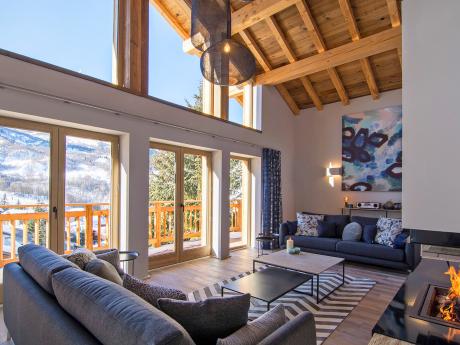 Chalet Astilla - Wohnraum