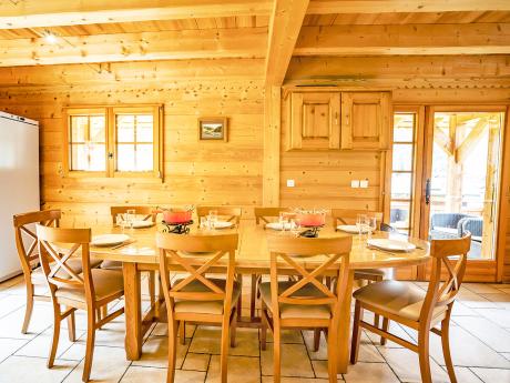Chalet Linga Soleil  - Essbereich