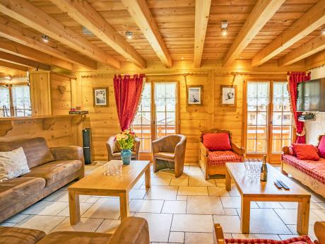 Chalet Linga Soleil  - Wohnraum