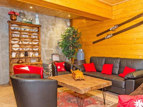 Chalet Charmant - Wohnraum