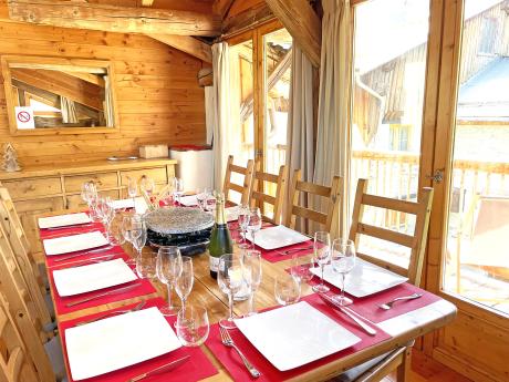 Chalet Myrtille - Essbereich