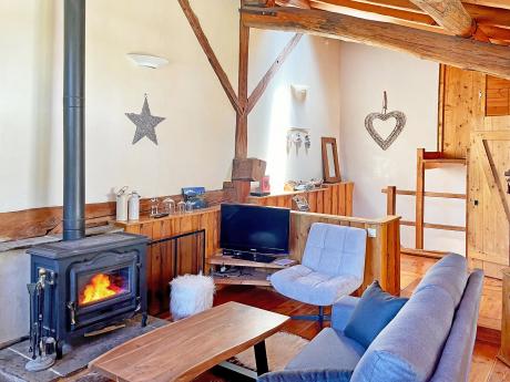 Chalet Myrtille - Wohnraum