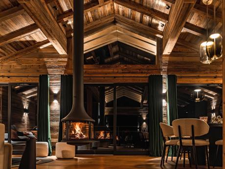 Chalet Boreal - Wohnraum