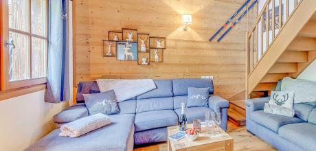 Chalet Blue Wood