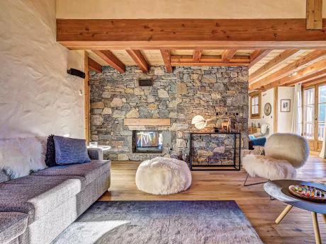 Chalet Nant Giraud - Wohnraum