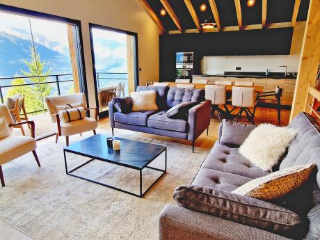 Chalet Antares  - Wohnraum
